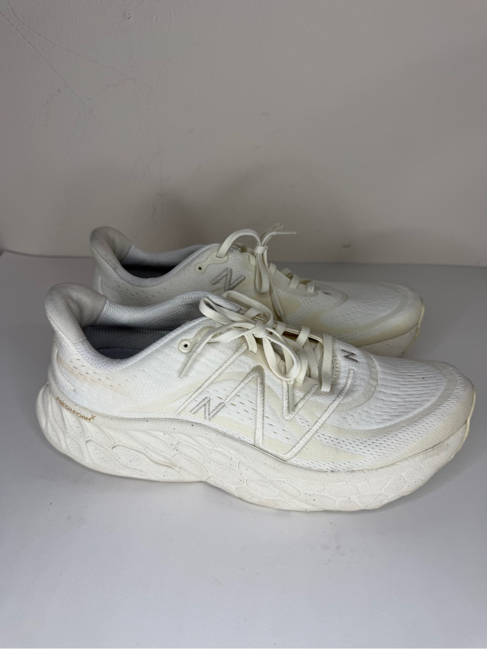 New Balance Fresh Foam X More V4 Running Shoes MMORWS4 Men’s Size 45 US 11 White